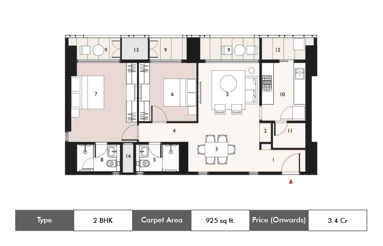 2 BHK