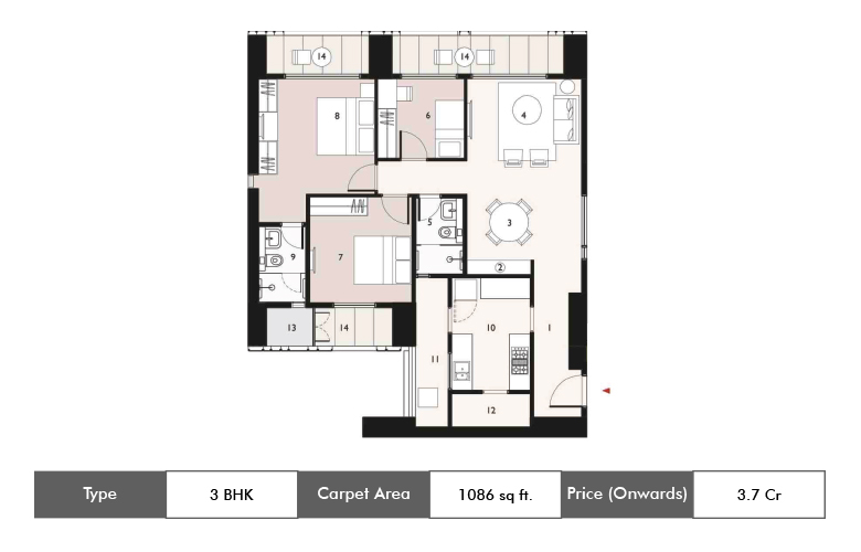 3 BHK