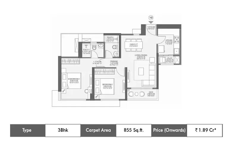 3 BHK-855