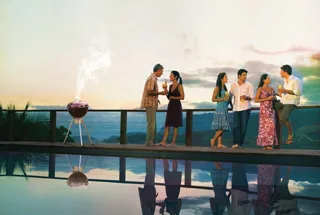 Rooftop Barbeque Area