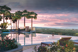 Infinity Edge Swimming Pool