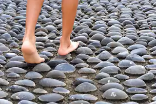 Foot Reflexology Path