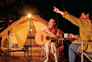 Camping Site With Stargazing Deck