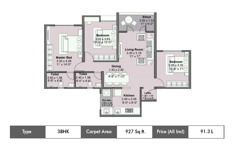 3 Bhk Premium-927