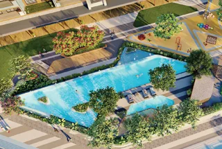 Infinity Edge Swimming Pool