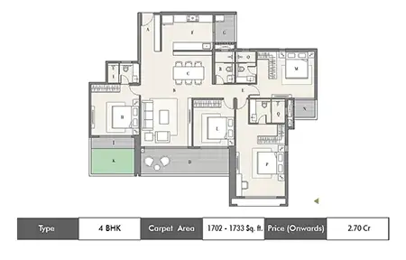 4 BHK