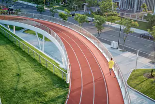 Elevated Jogging Track