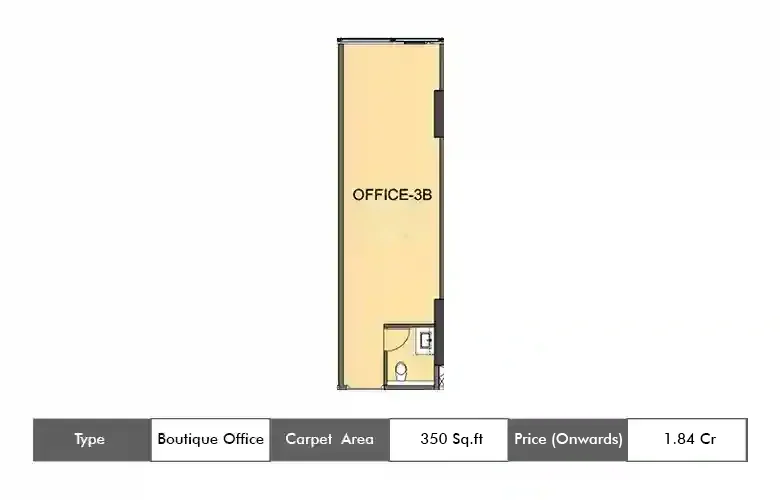 office 350 Sq.ft