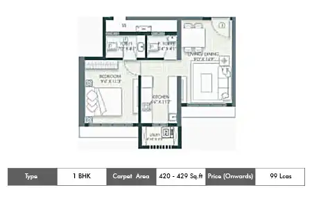 1 BHK 420 429