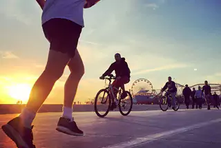 Jogging & Cycling Track