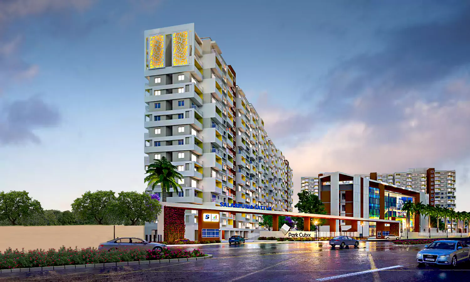 Sattva Park Cubix Overview 1