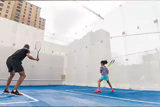 Badminton and Squash Court