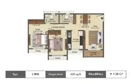 2 BHK